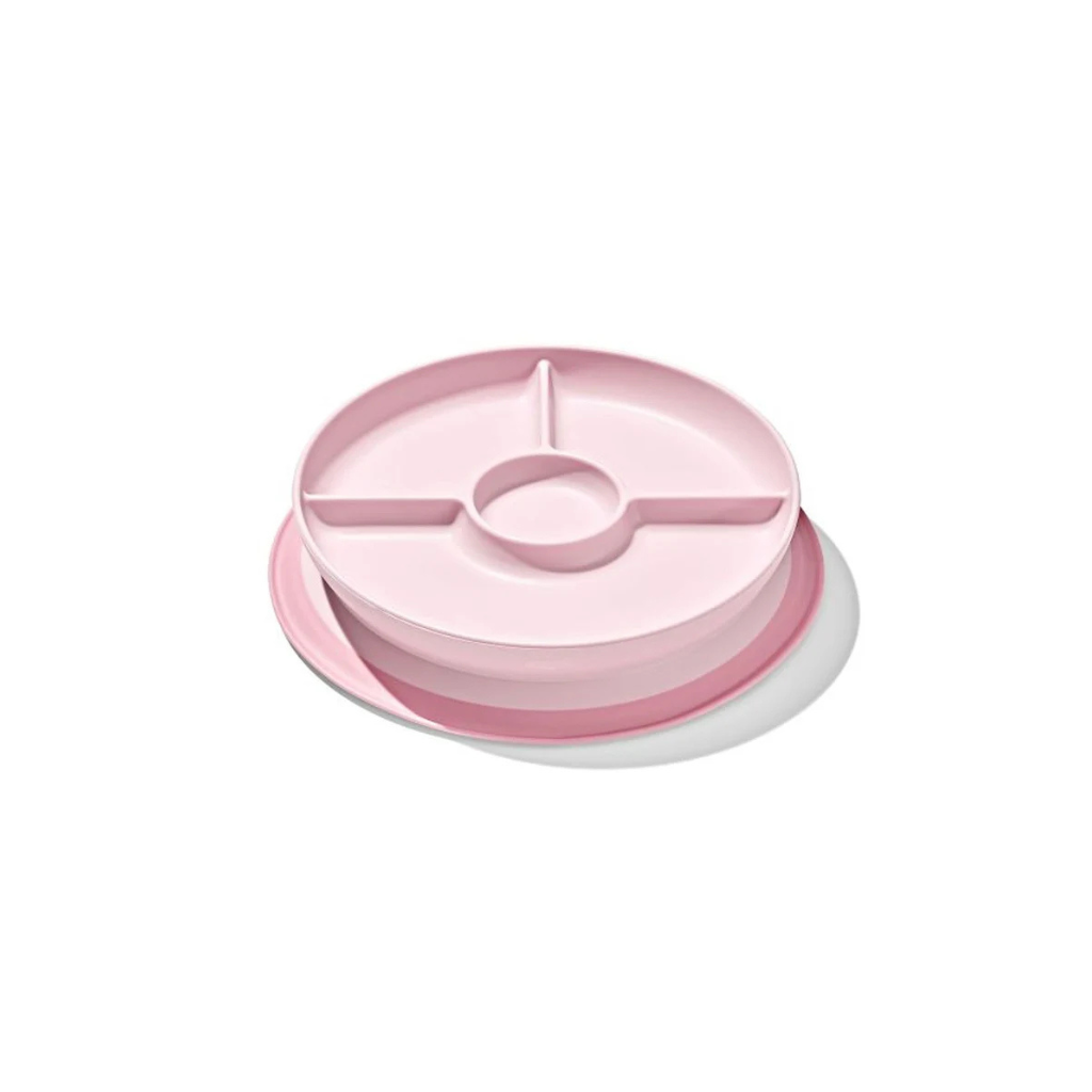 OXO Tot Stick & Stay Suction Divided Plate