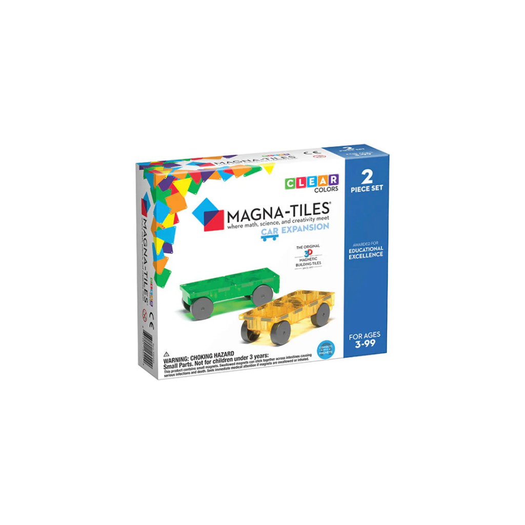 Magna-Tiles Cars 2-Piece Expansion Pack