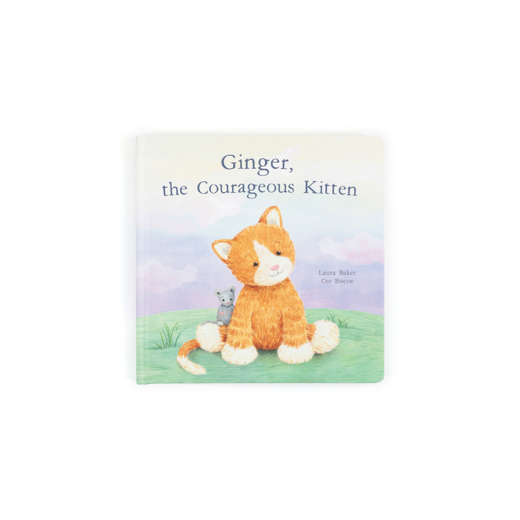 Jellycat Ginger, the Courageous Kitten Book