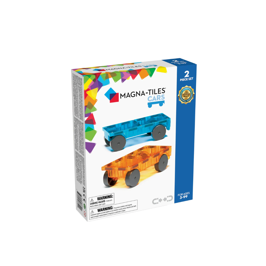 Magna-Tiles Cars 2-Piece Expansion Pack