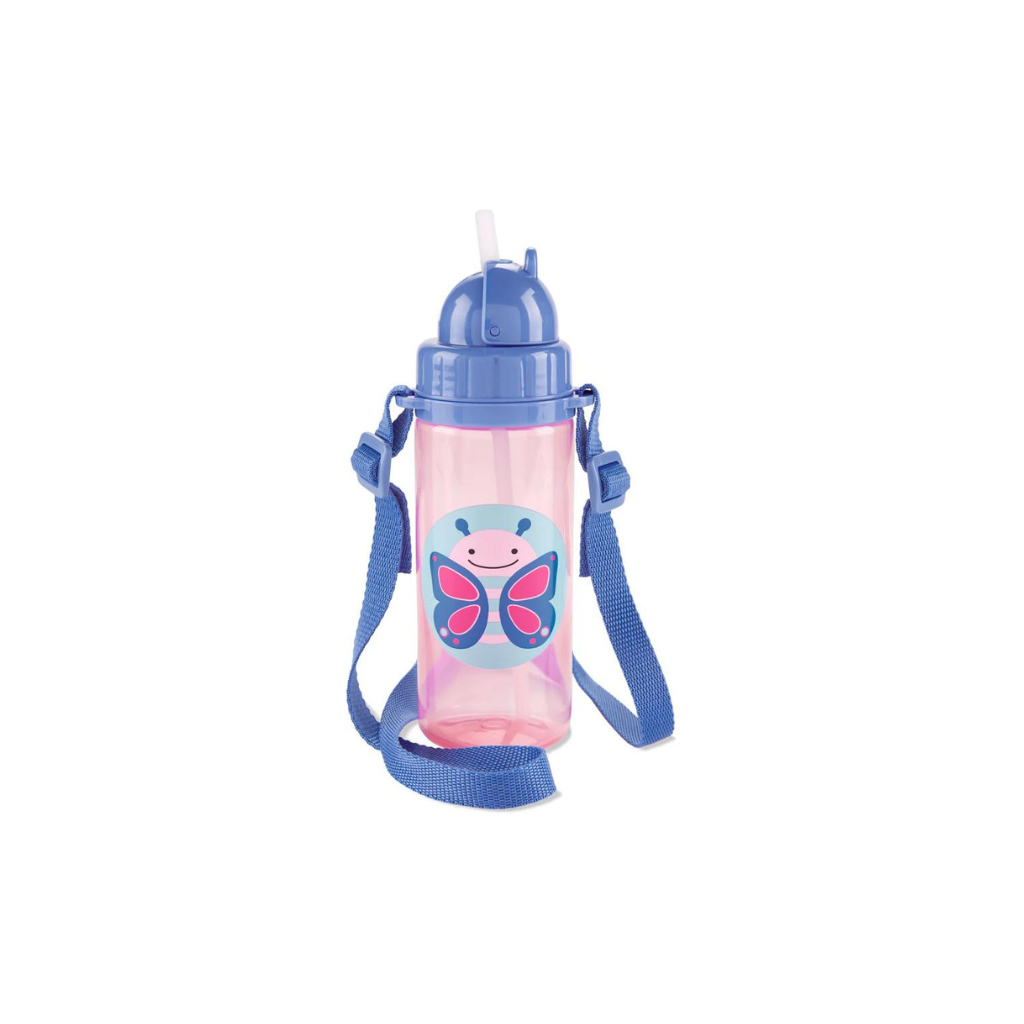 Skip Hop Zoo PP Straw Bottle (Long Strap)