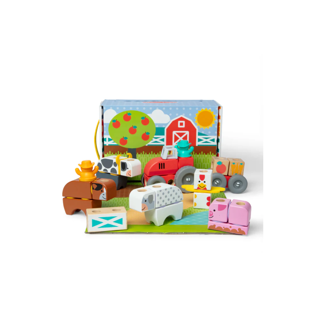 Melissa & Doug Blockables™ Farm Play Set