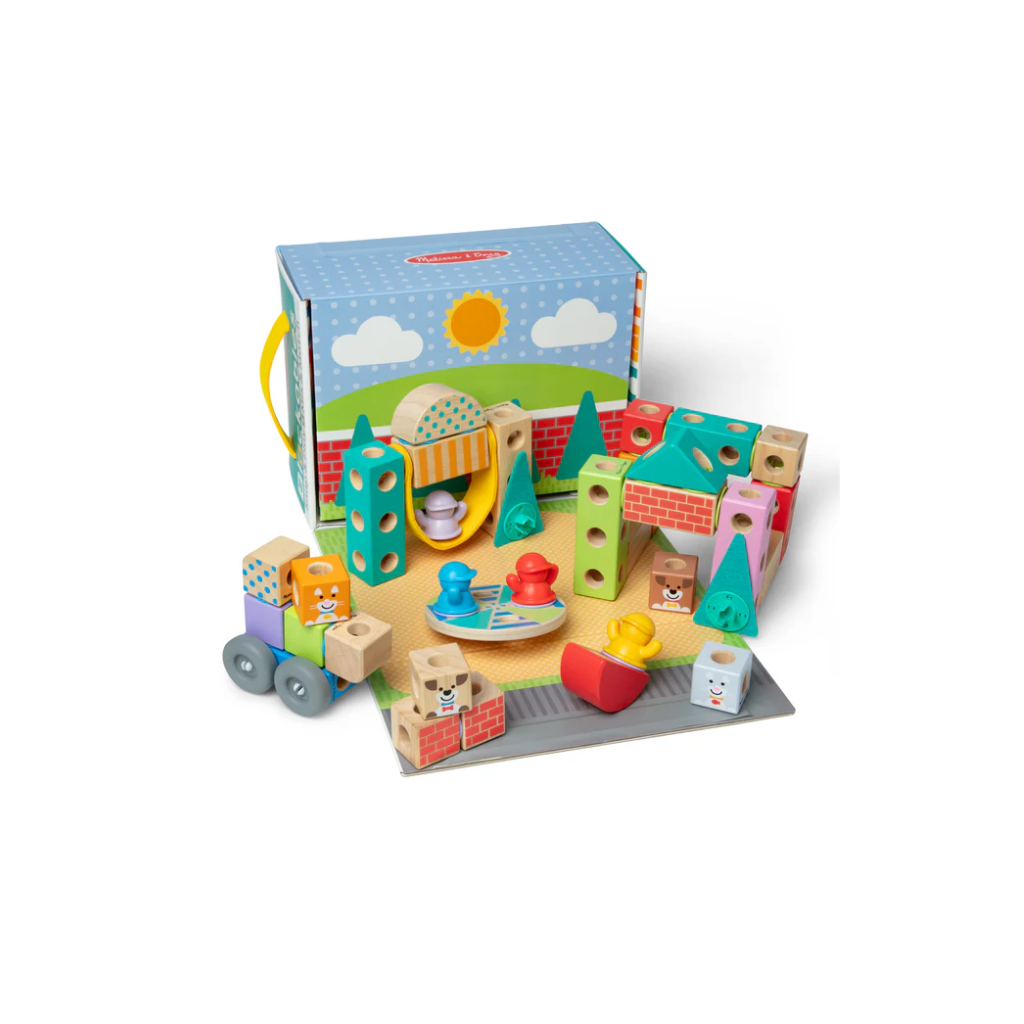 Melissa & Doug Blockables™ Town Play Set
