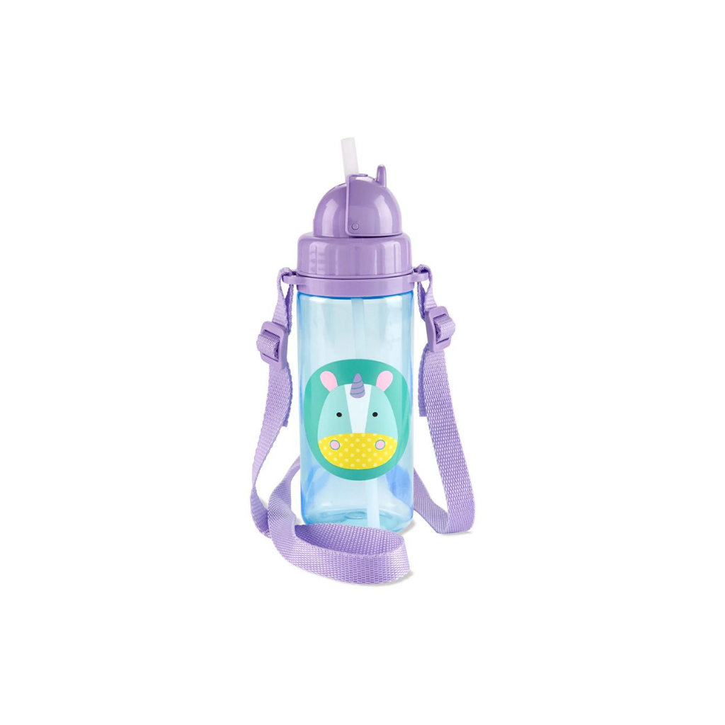 Skip Hop Zoo PP Straw Bottle (Long Strap)
