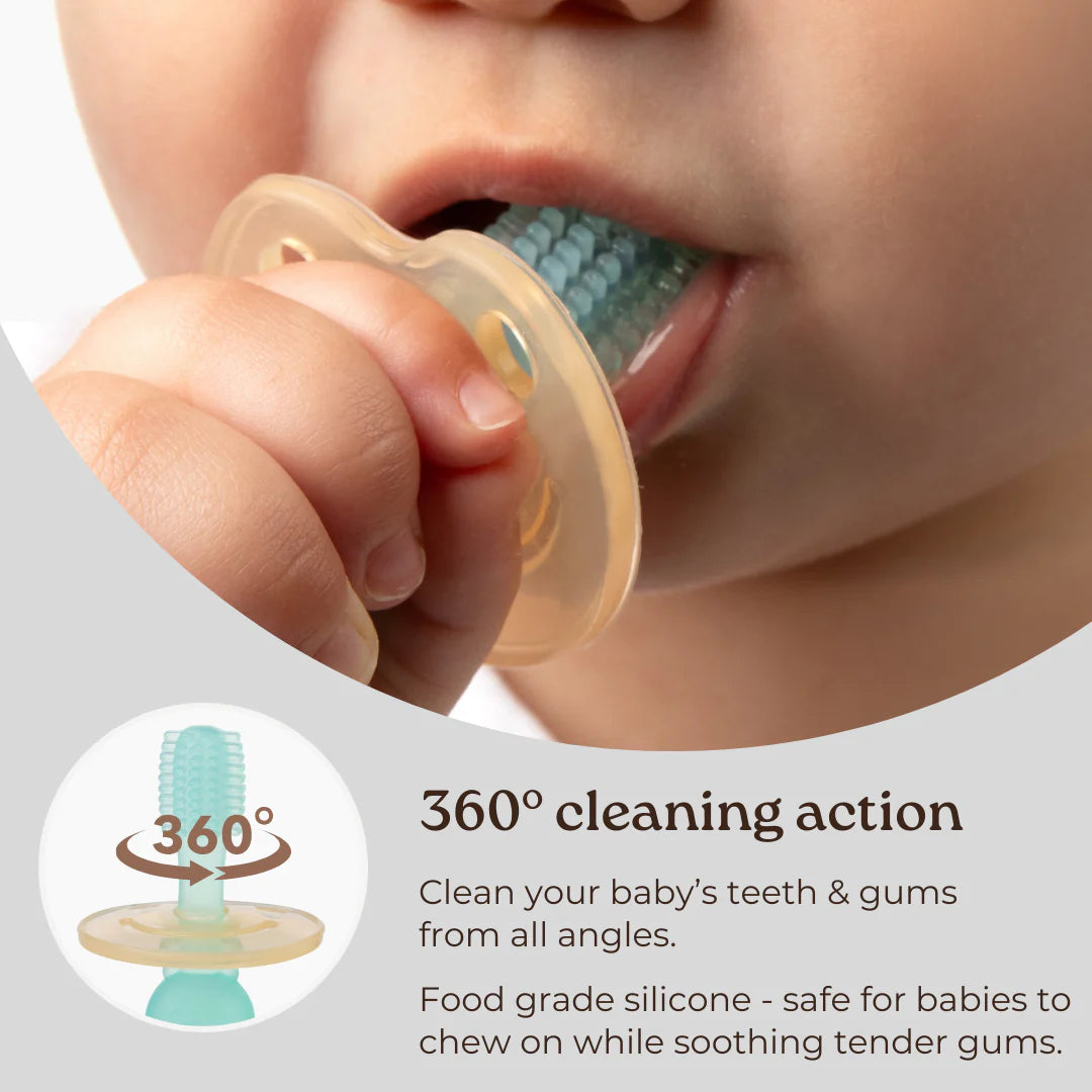 Haakaa 360 Silicone Baby Toothbrush