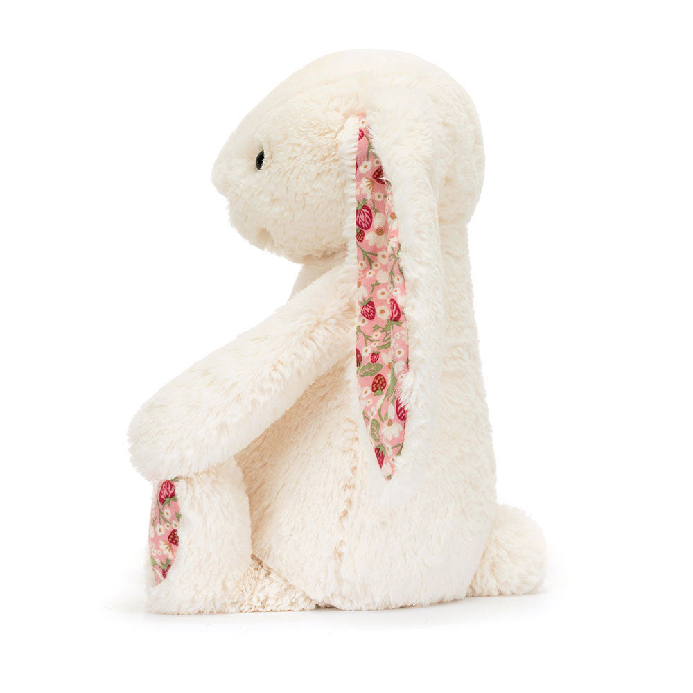 Jellycat 'Berry' Blossom Cream Bunny (Medium)