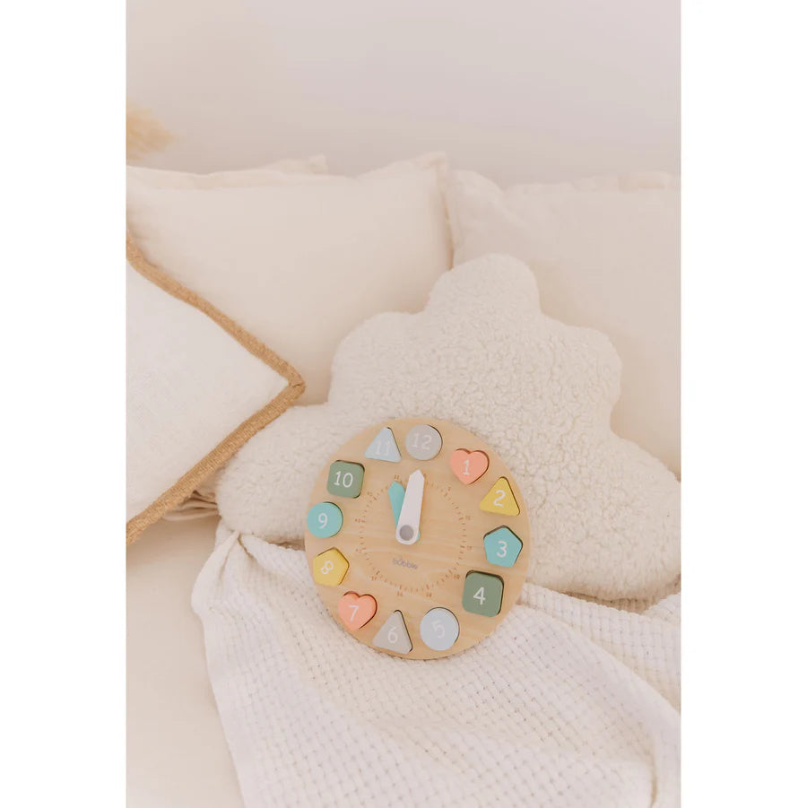 Bubble Wooden Clock