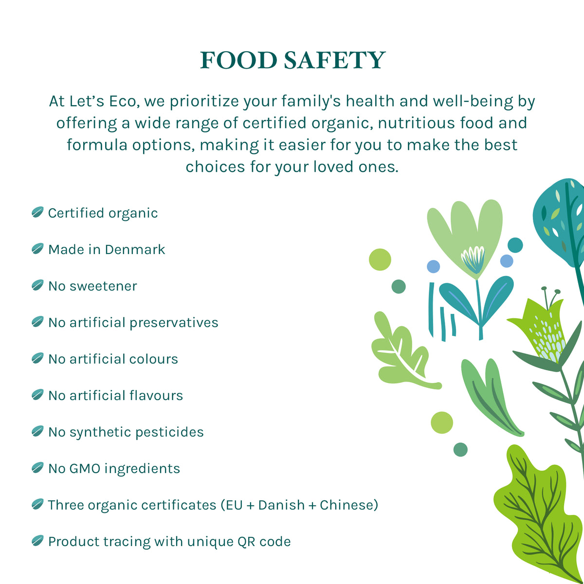 Let's Eco Organic Follow-On Milk Formula - Stage 3 (12+M)
