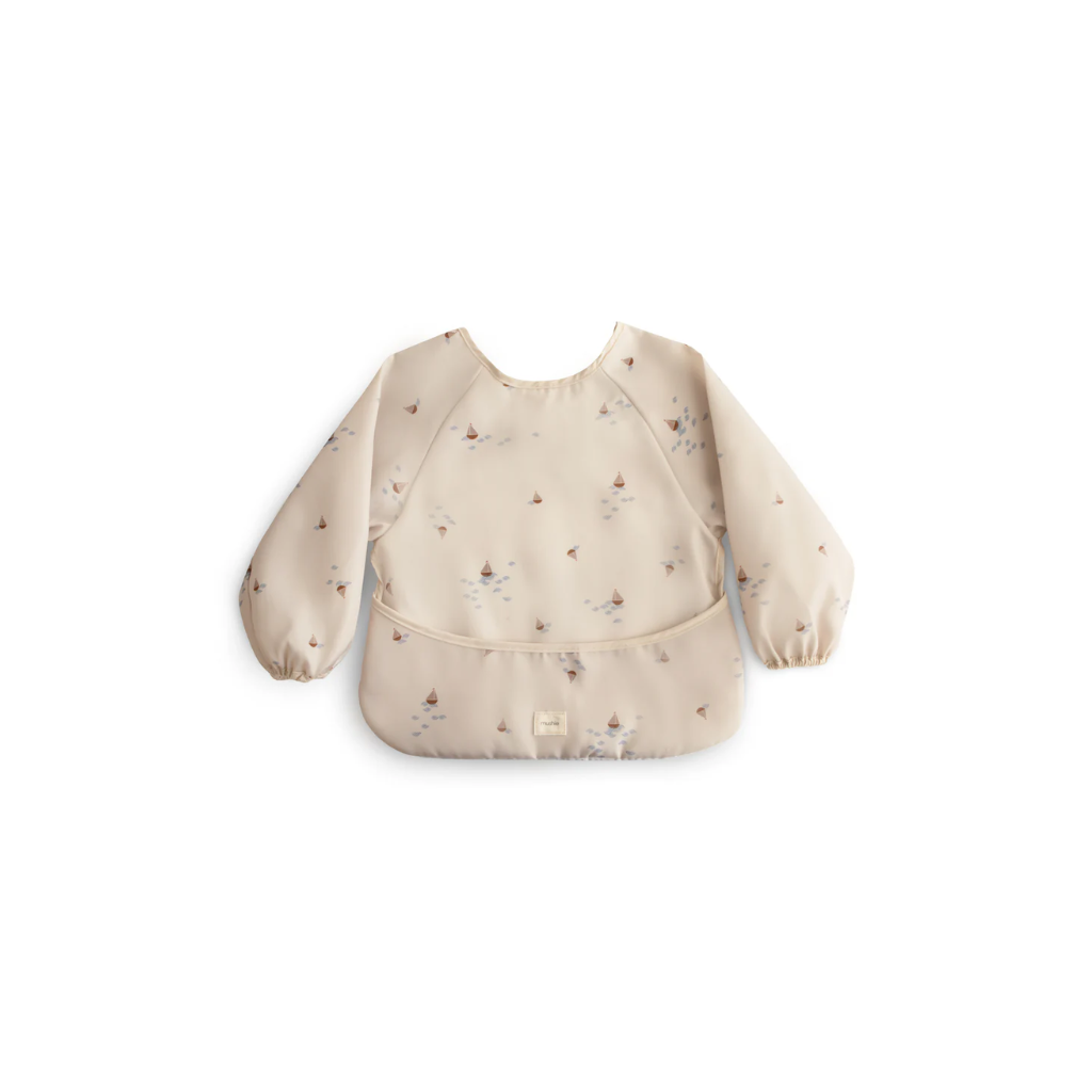 Mushie Long Sleeve Bib