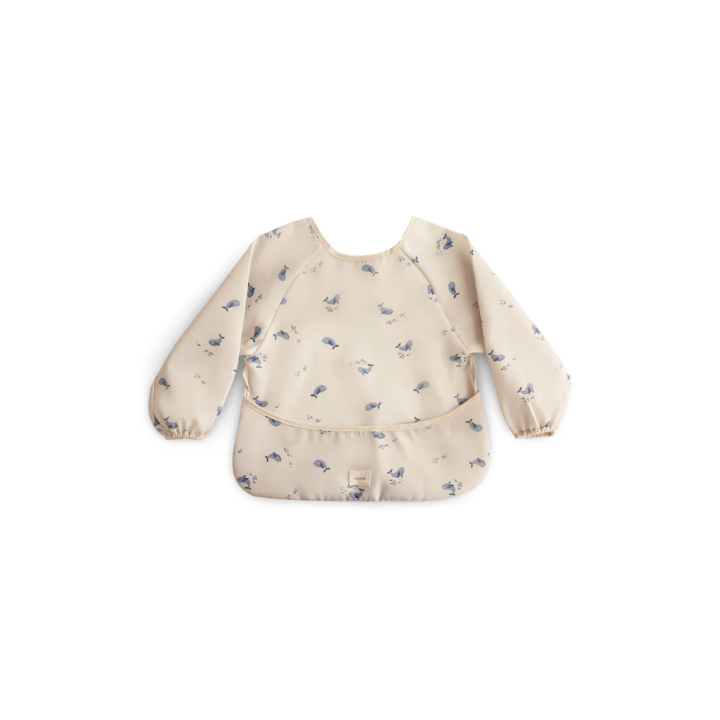 Mushie Long Sleeve Bib
