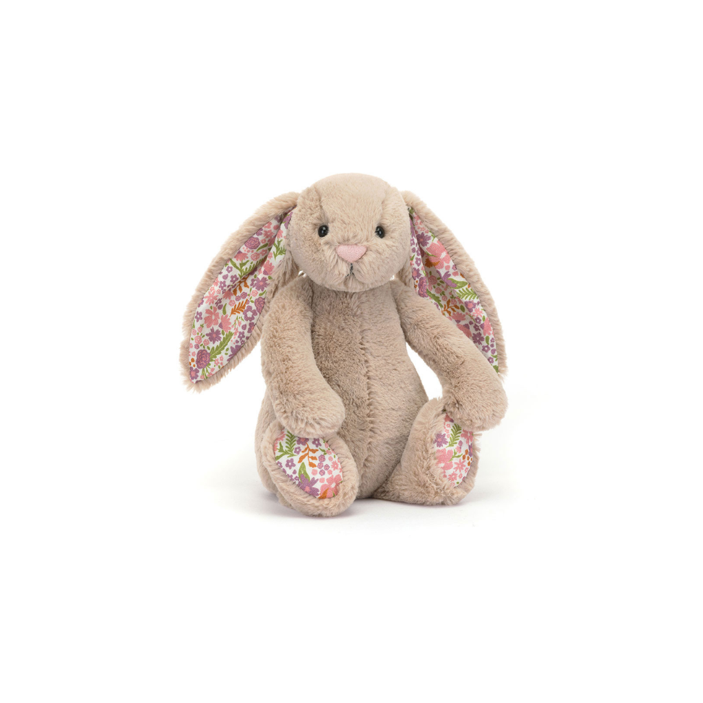 Jellycat 'Petal' Blossom Beige Bunny (Little)