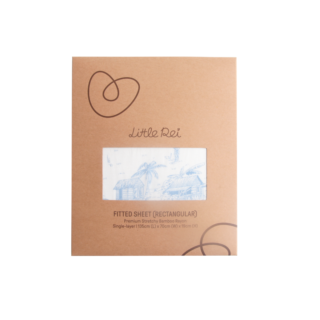 Little Rei Bamboo Fitted Sheet
