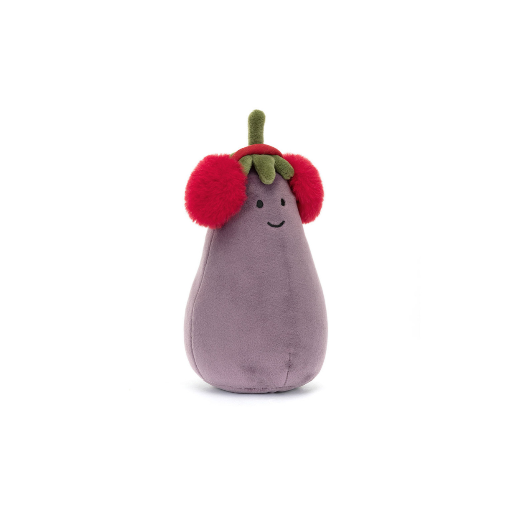Jellycat Toastie Vivacious Red Aubergine