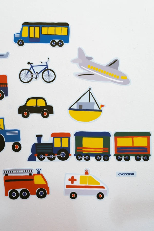 Evercasa Wall Decal (All Things Transport)