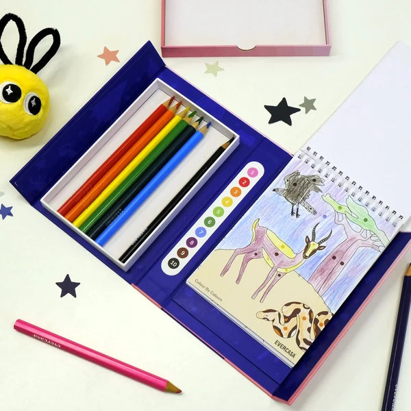 Evercasa Colouring Activity Book