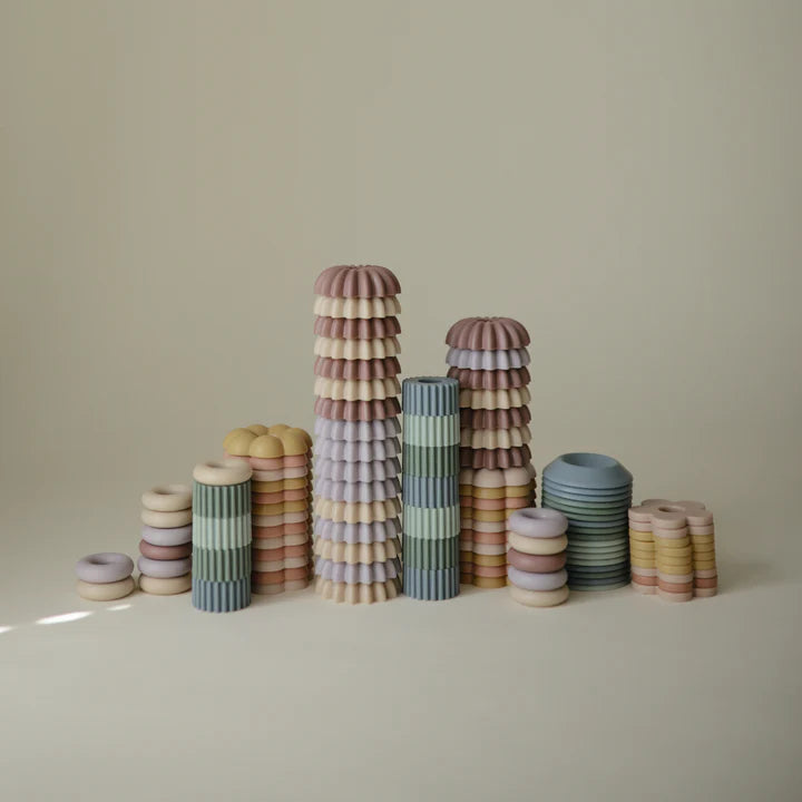 Mushie Bead Lacing Toy Set