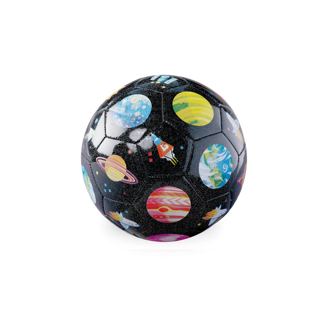 Crocodile Creek Glitter Soccer Ball Size 3 inches