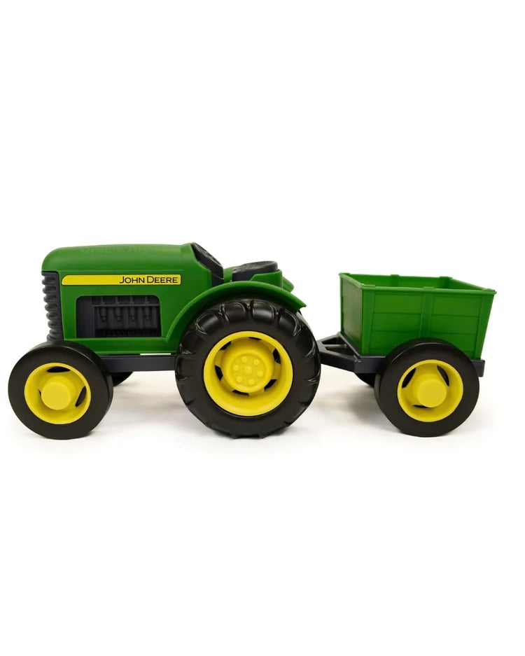 Green Toys John Deere Tractor & Board Book