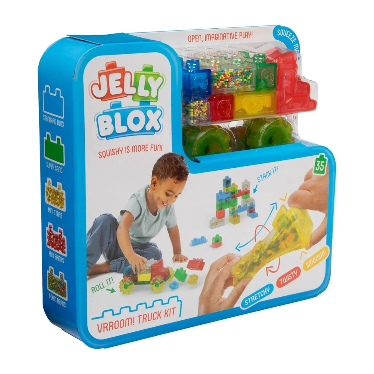 Jelly Blox Vrroom! Truck Kit (35pc)