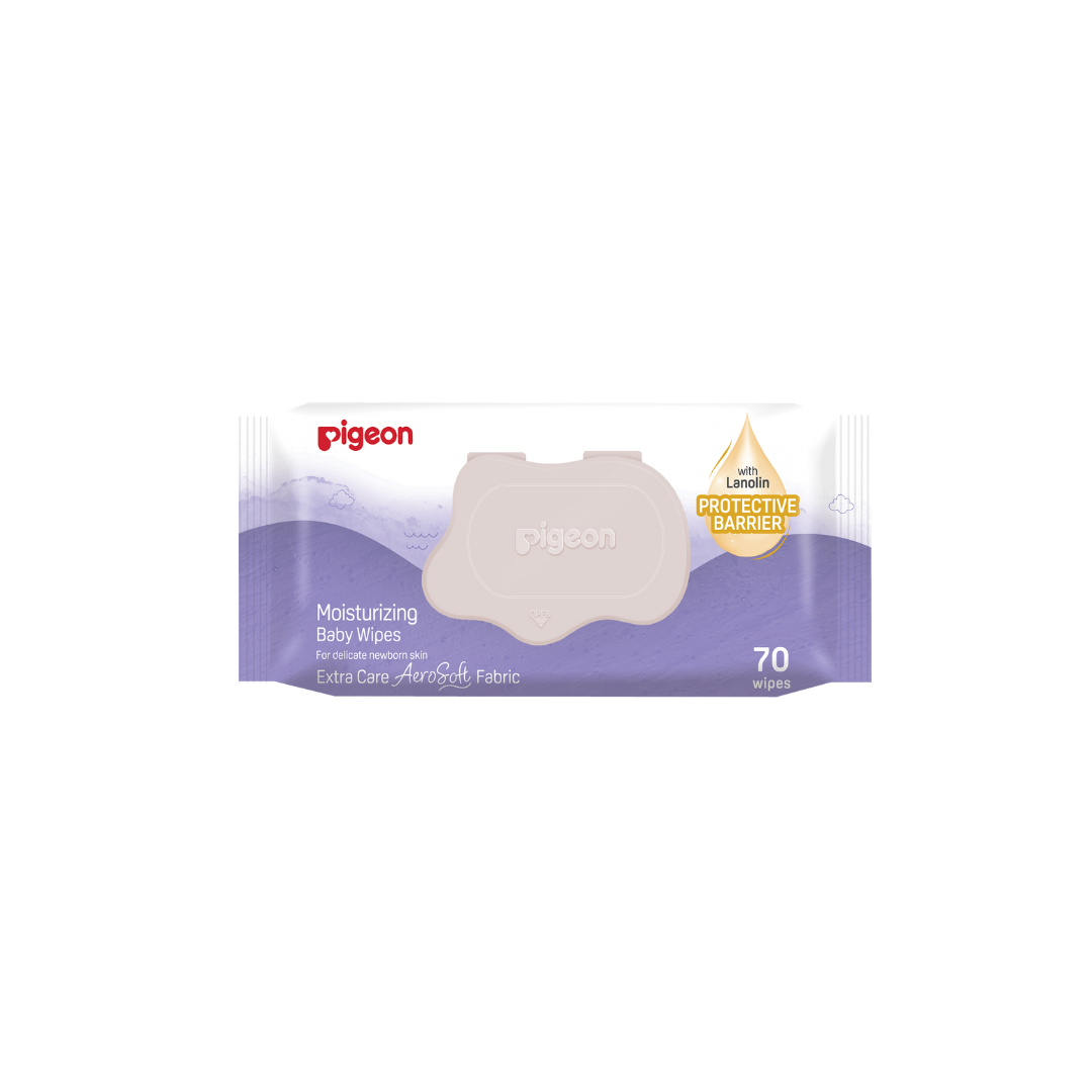 Pigeon Baby Wipes Moisturizing Cloths 70s