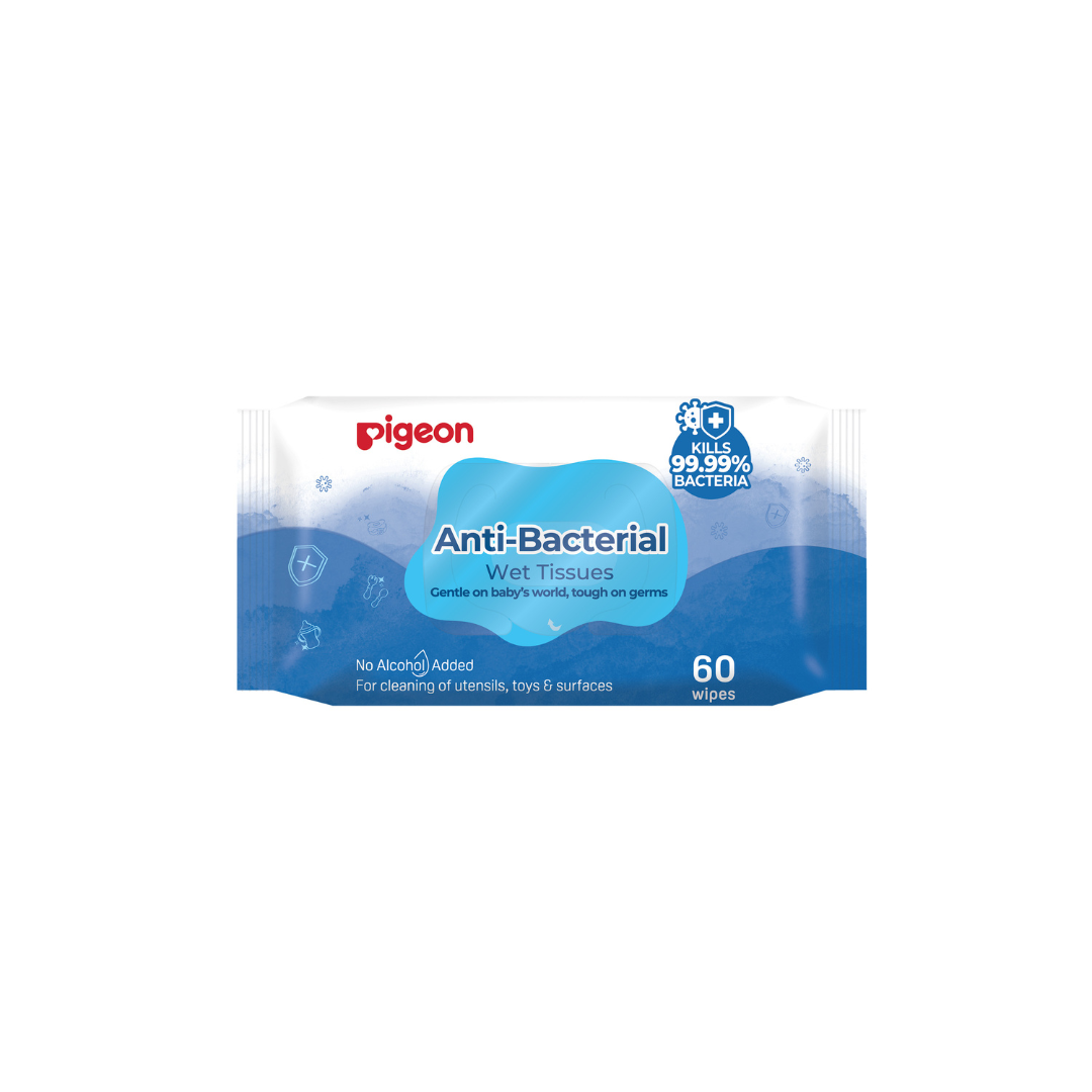 Pigeon Anti Bacterial Wipes 60s