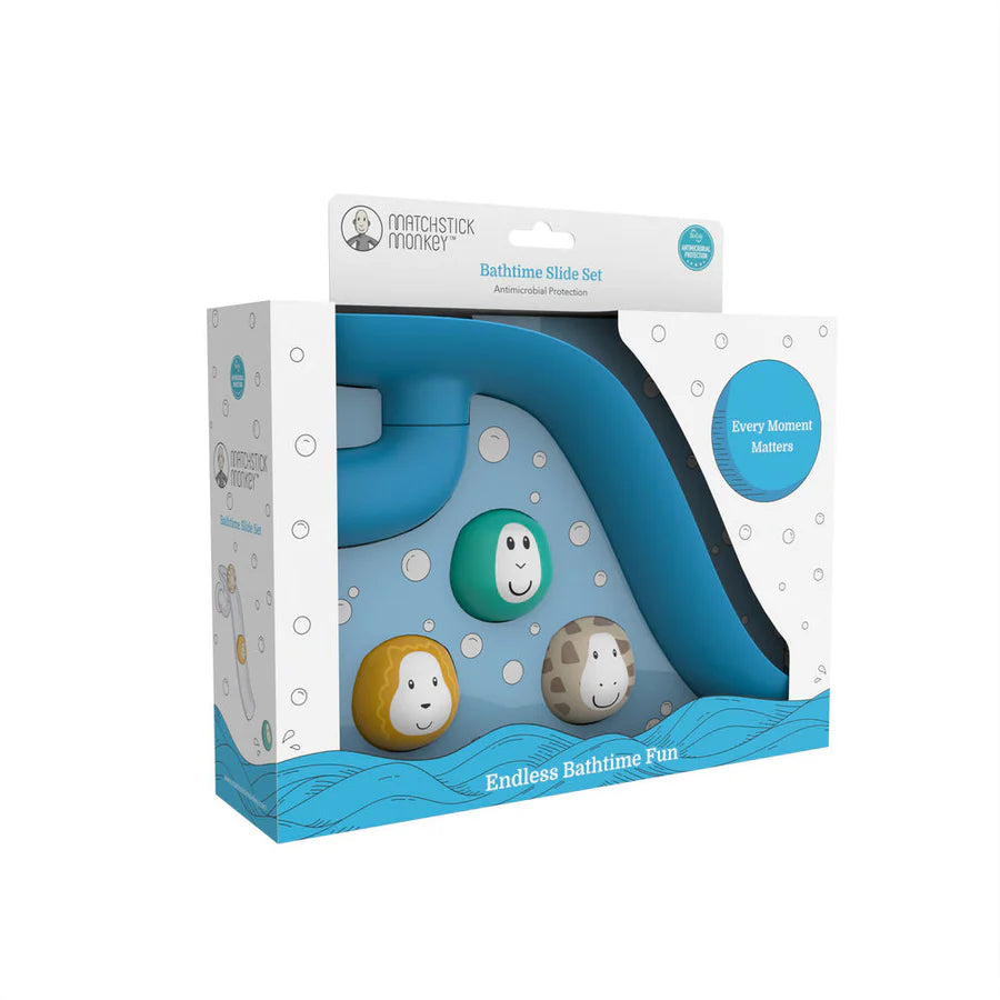 Matchstick Monkey Bathtime Slide Set