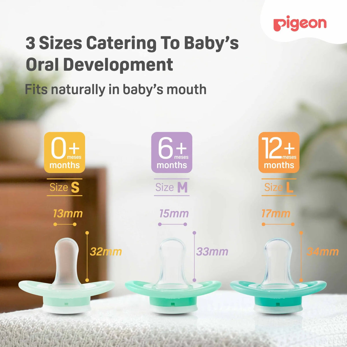 Pigeon Minilight Pacifier Sustainable Collection BPP (2pc)