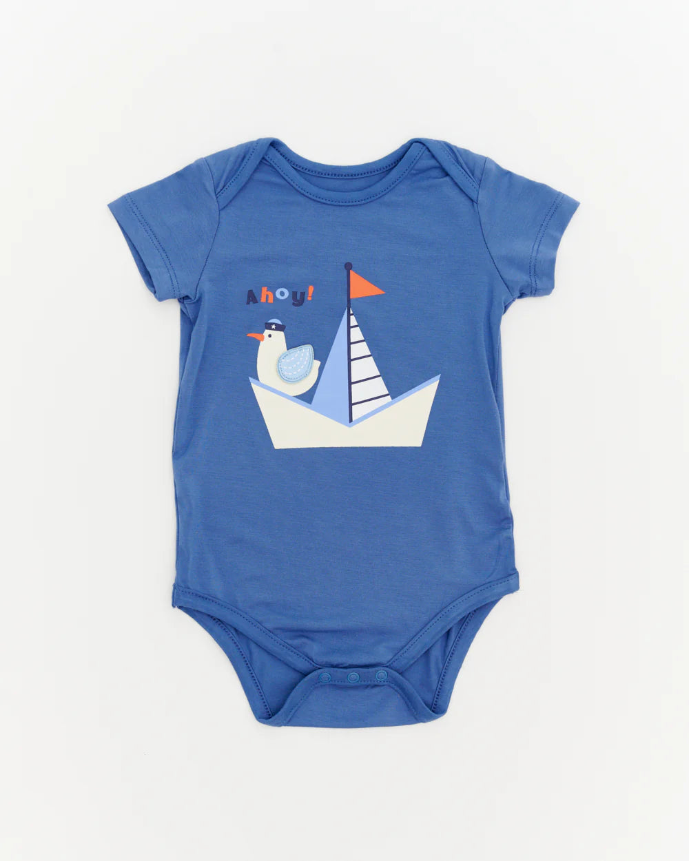 Not Too Big Short Sleeve Bamboo Bodysuit (3 Pack)