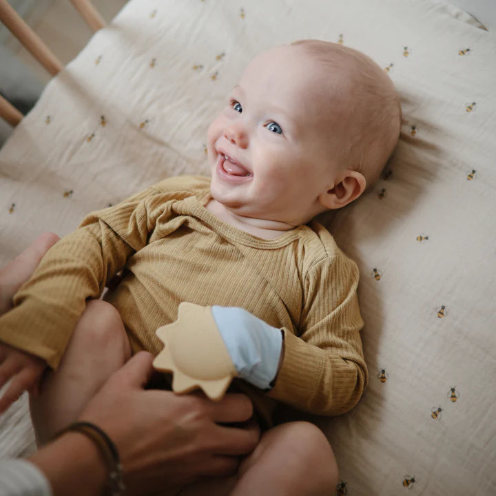 Mushie Sun Teething Mitten