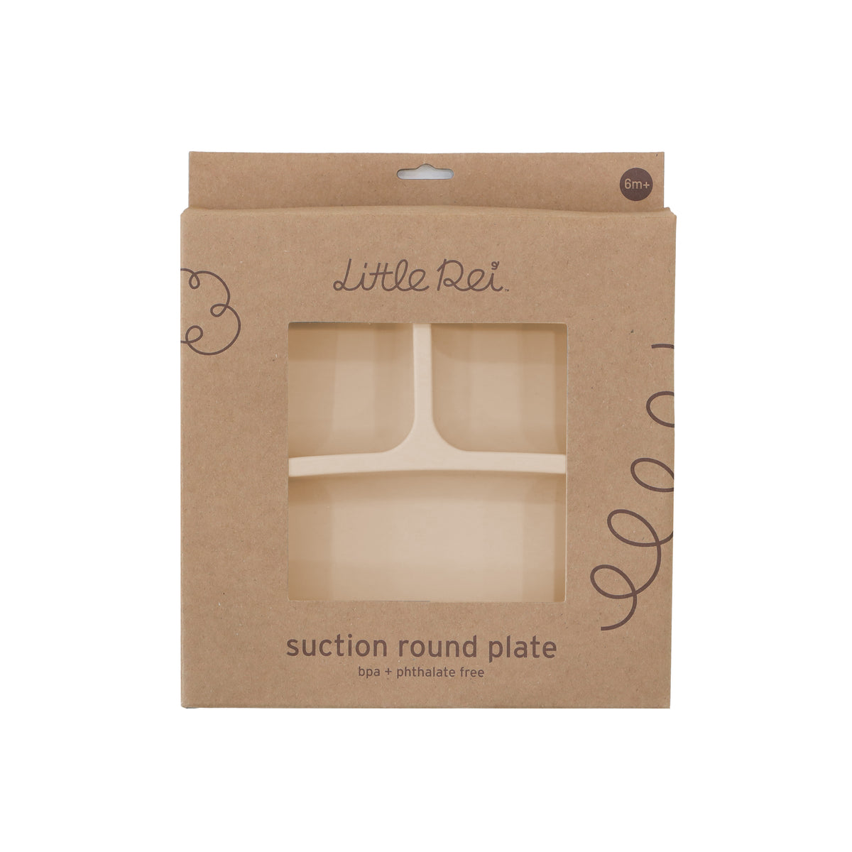 Little Rei Silicone Round Plate