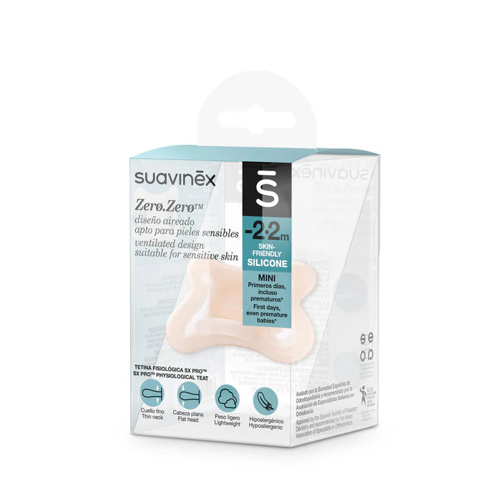 Suavinex Zero Zero Physiological Air Flow Silicone Soother