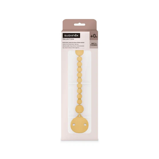 Suavinex Colour Essence Silicone Bobble Soother Clip