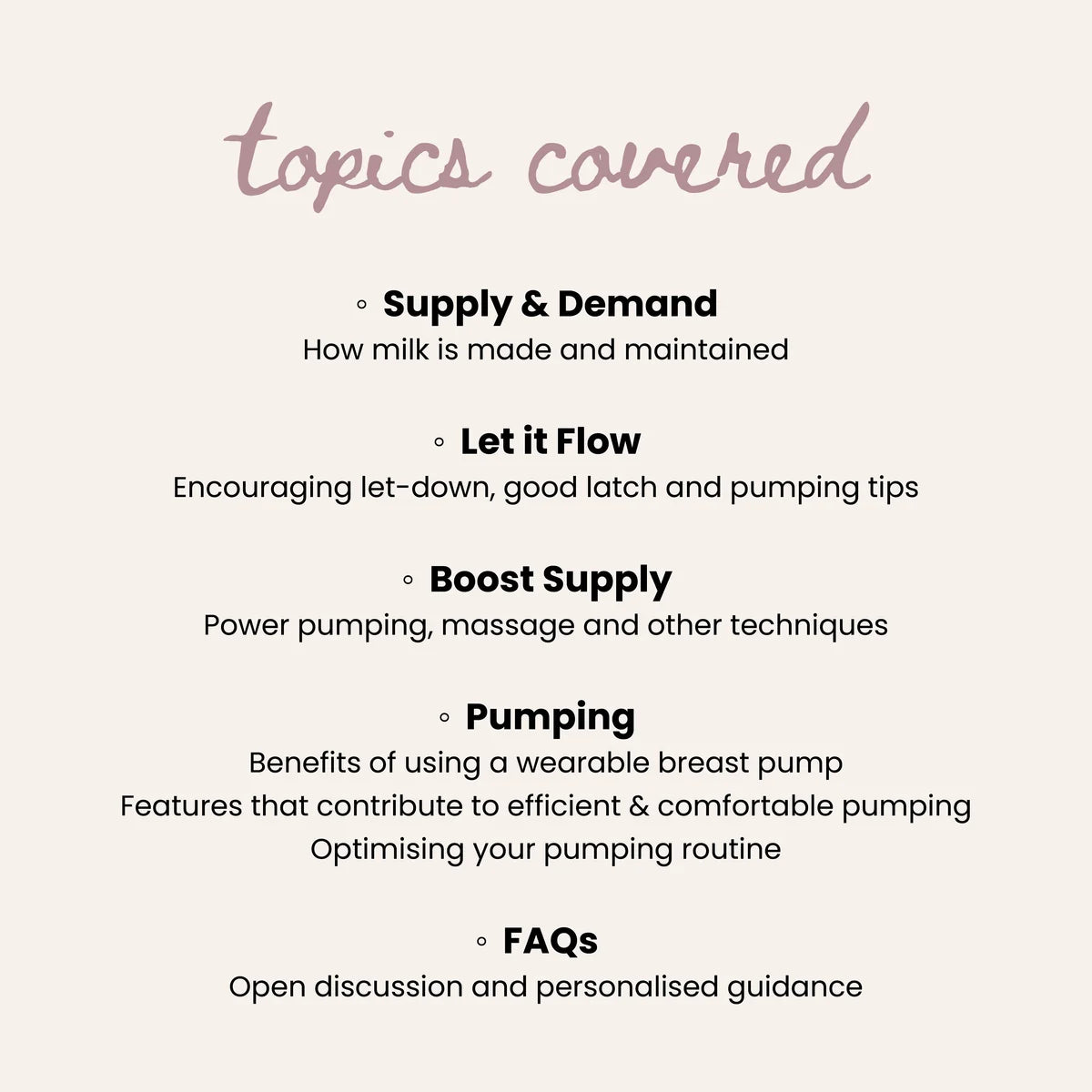 [NEW] Breastfeeding Talks: Sharing, Learning and Blossoming