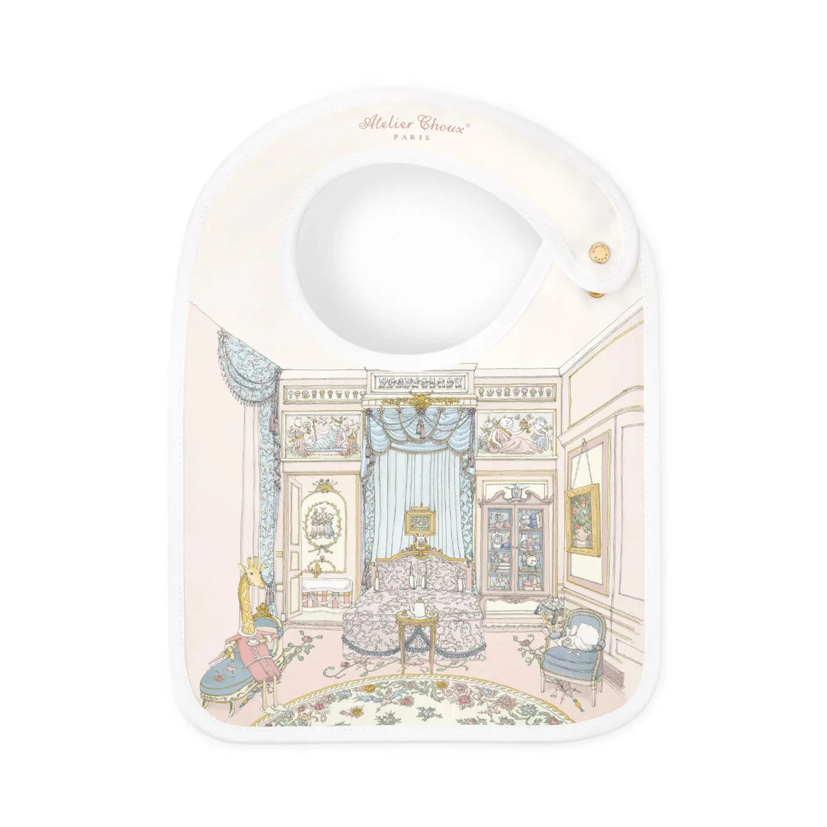 Atelier Choux Satin Bib - French Bedroom