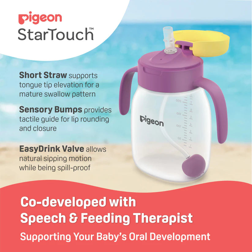 Pigeon StarTouch™ Straw Cup with Gravity Ball (250ml)
