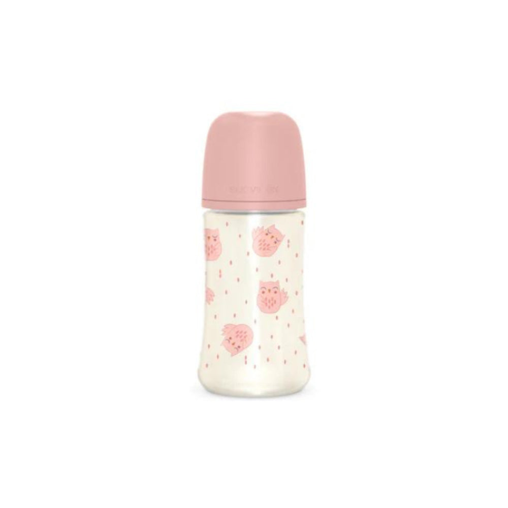 Suavinex 270ml Polyamide Premium Bottle With Medium Flow Silicone Teat
