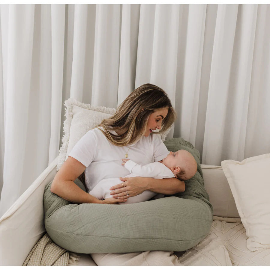 Theraline Muslin Maternity & Nursing Pillow