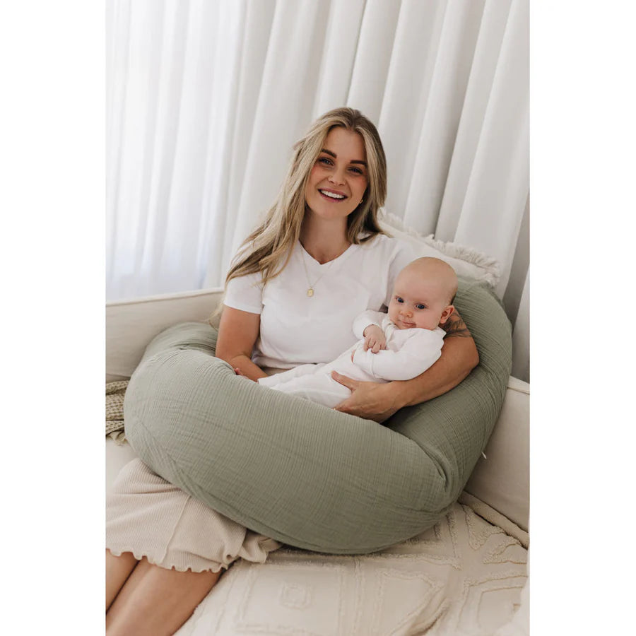 Theraline Muslin Maternity & Nursing Pillow
