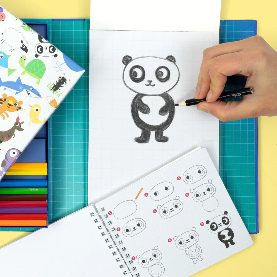 Tiger Tribe How To Draw Set