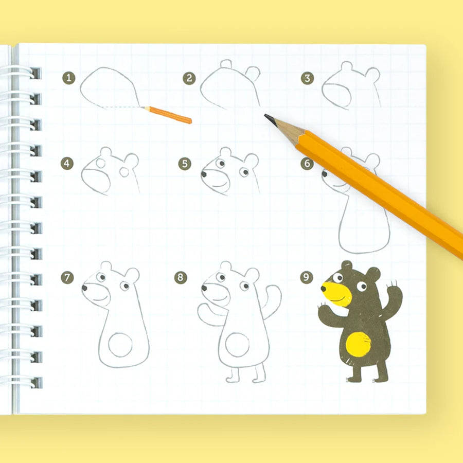 Tiger Tribe How To Draw Set