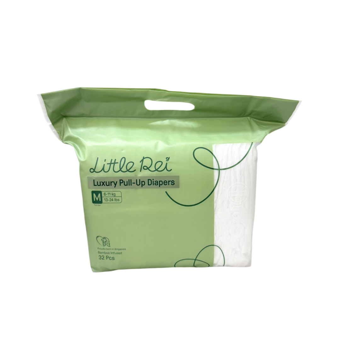 Little Rei Eco-Conscious Luxury Pull Up Diapers Full Pack