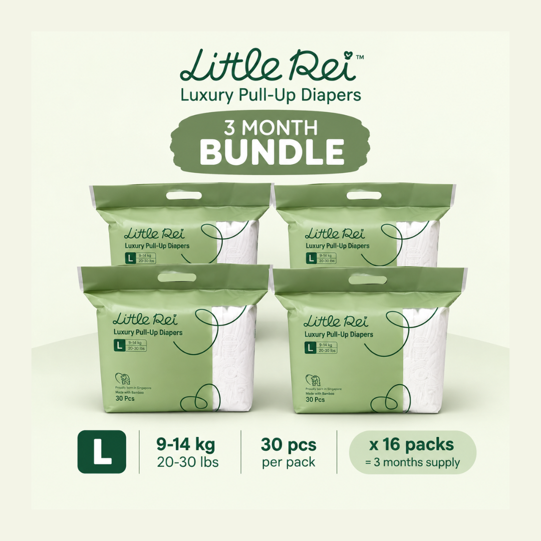 (3 Month Bundle) Little Rei Luxury Pull Up Diapers