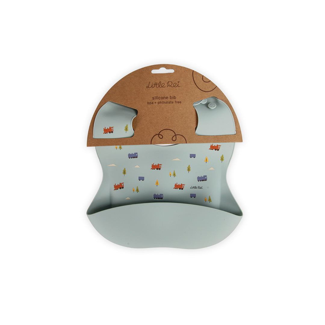 Little Rei Bib Trains