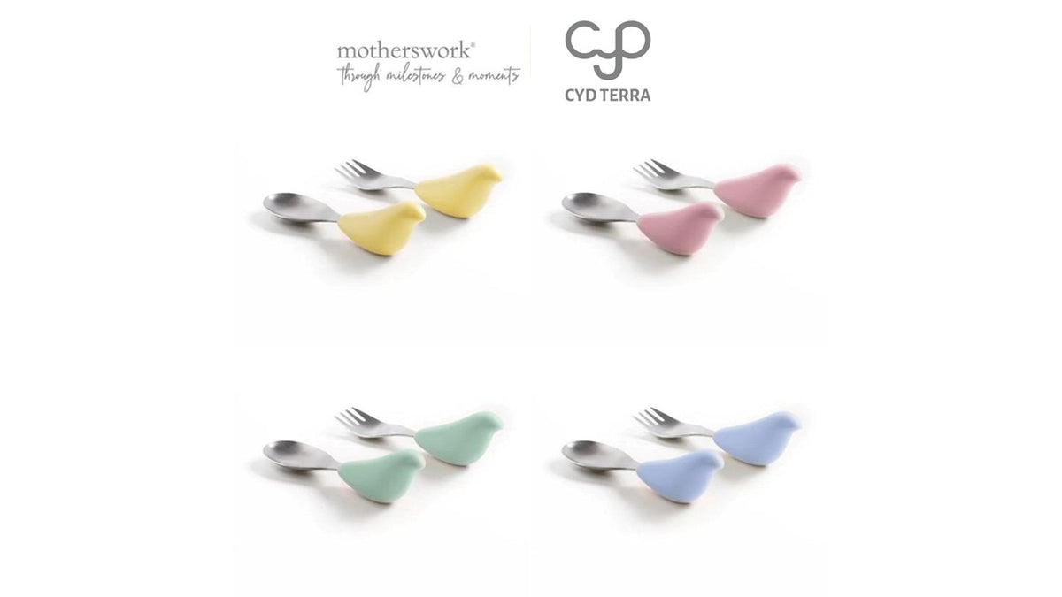 Cyd Terra Picaboo Kids Training Cutlery Set (Fork & Spoon)