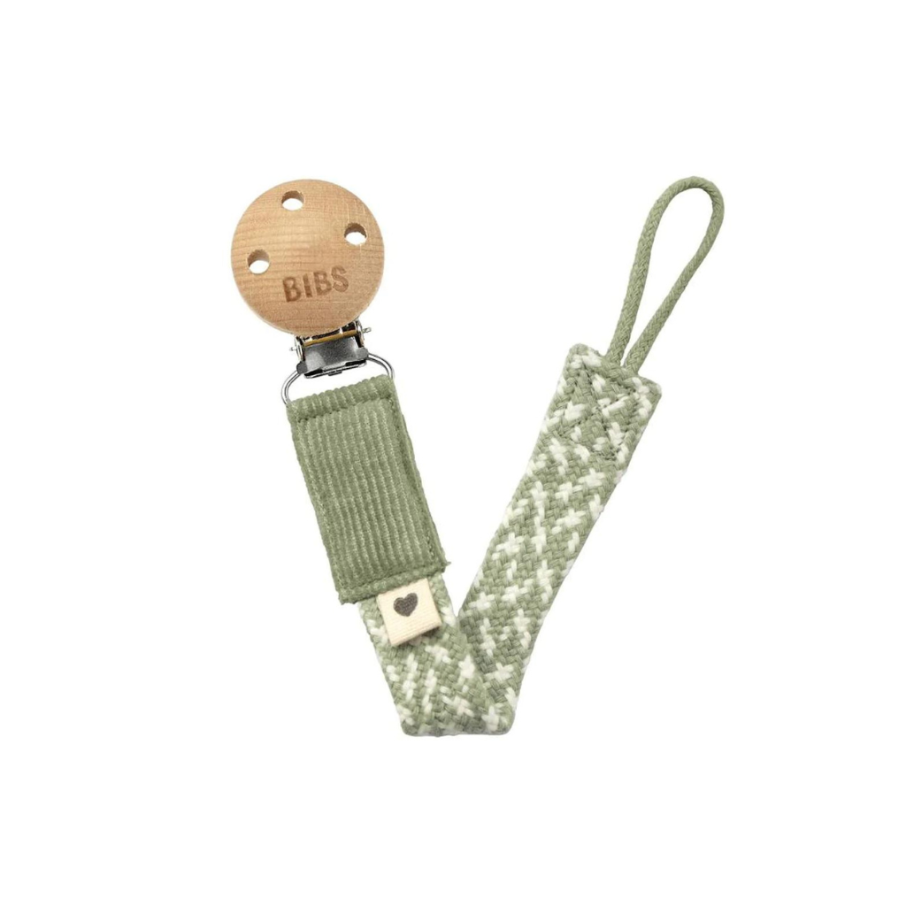 BIBS Braided Pacifier Clip