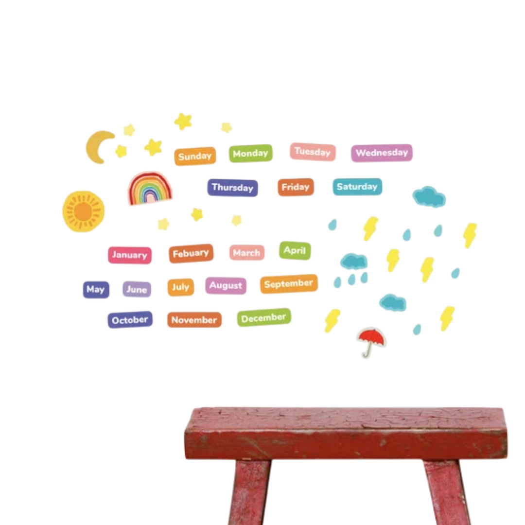 Evercasa Wall Decal (Days, Months & Weather)