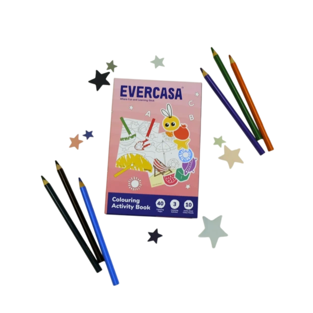 Evercasa Colouring Activity Book