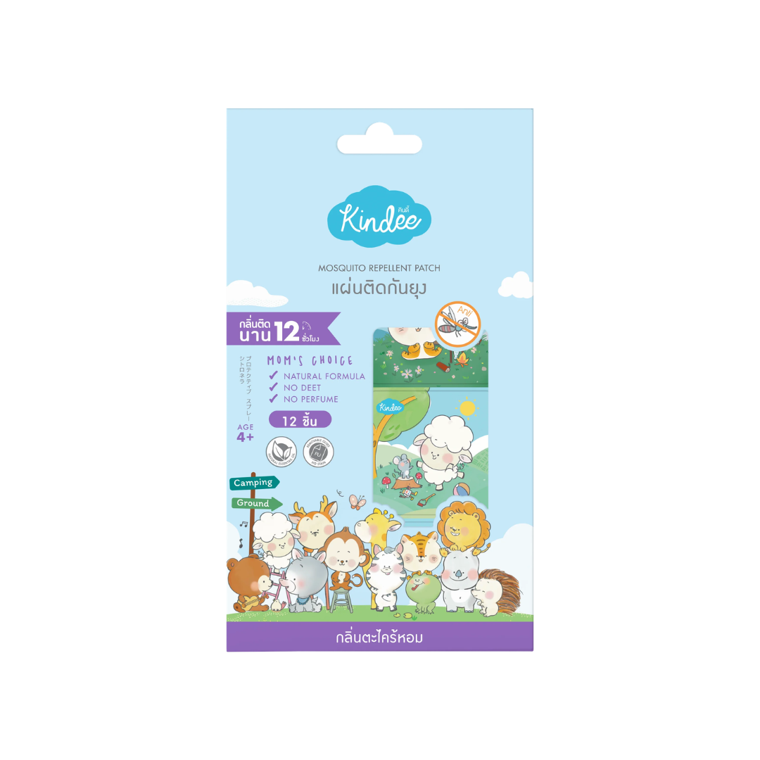 Kindee Mosquito Repellent Patch - 12 Patches (Characters Collection)