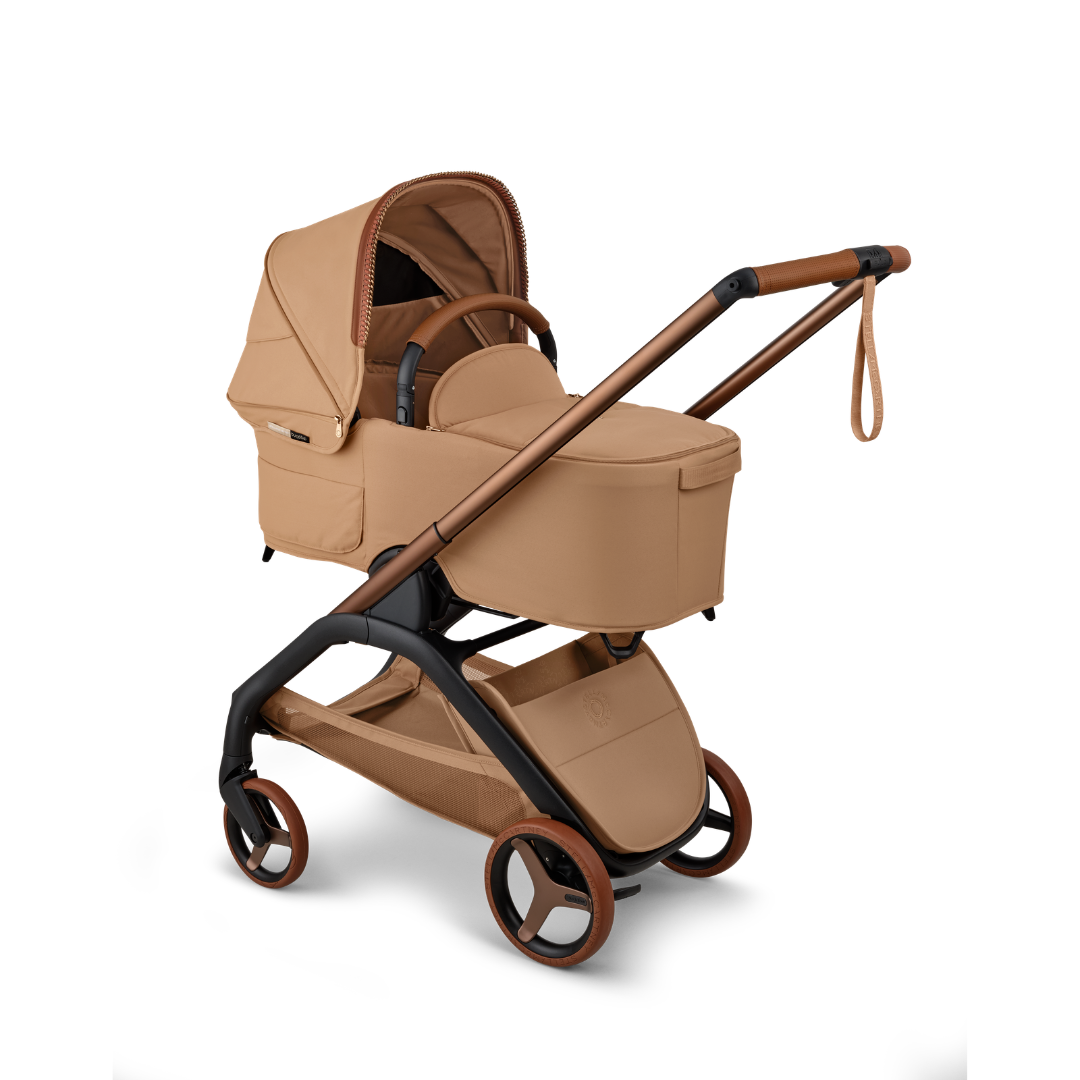 Bugaboo X StellaMcCartney Dragonfly Plus Bassinet Complete (Tobacco Brown)