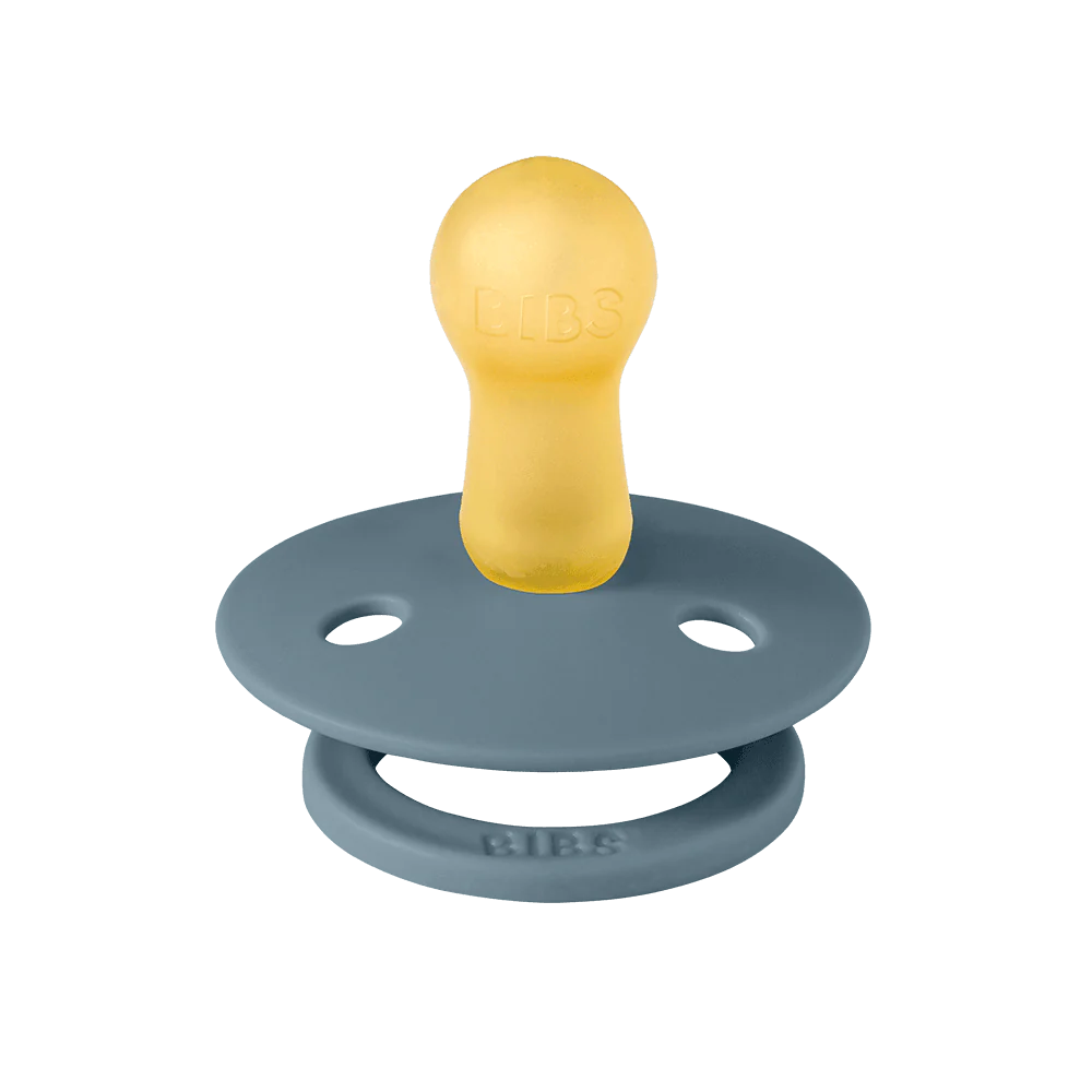 BIBS Studio S1 Twin Pack Bumblebee Latex Pacifier (0+M)